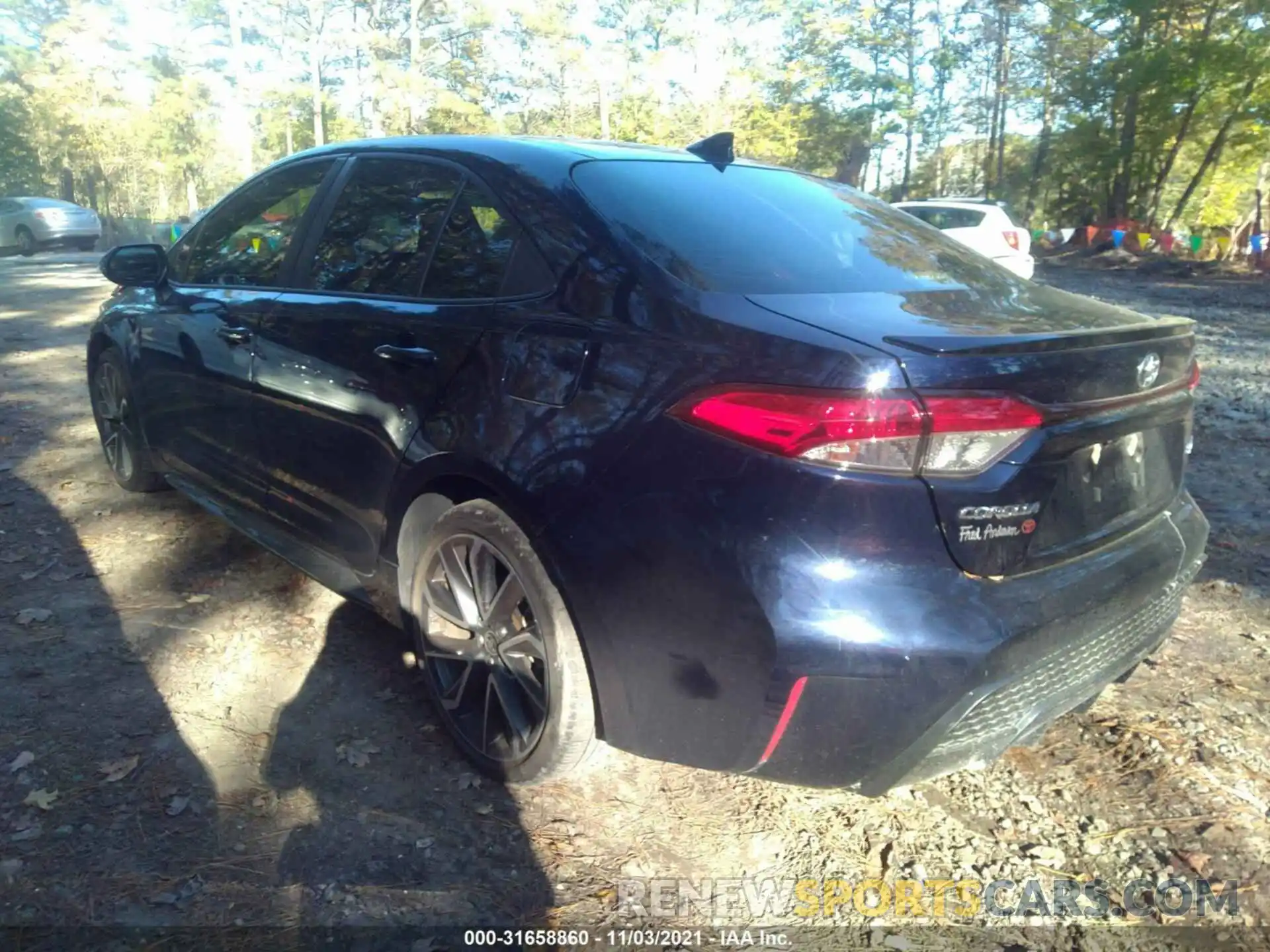 3 Photograph of a damaged car JTDS4RCE4LJ002826 TOYOTA COROLLA 2020