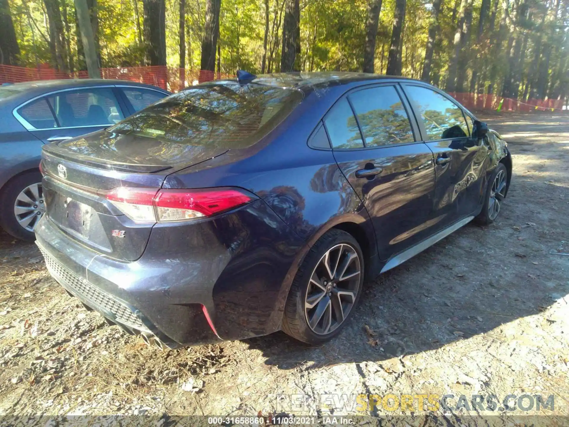 4 Photograph of a damaged car JTDS4RCE4LJ002826 TOYOTA COROLLA 2020