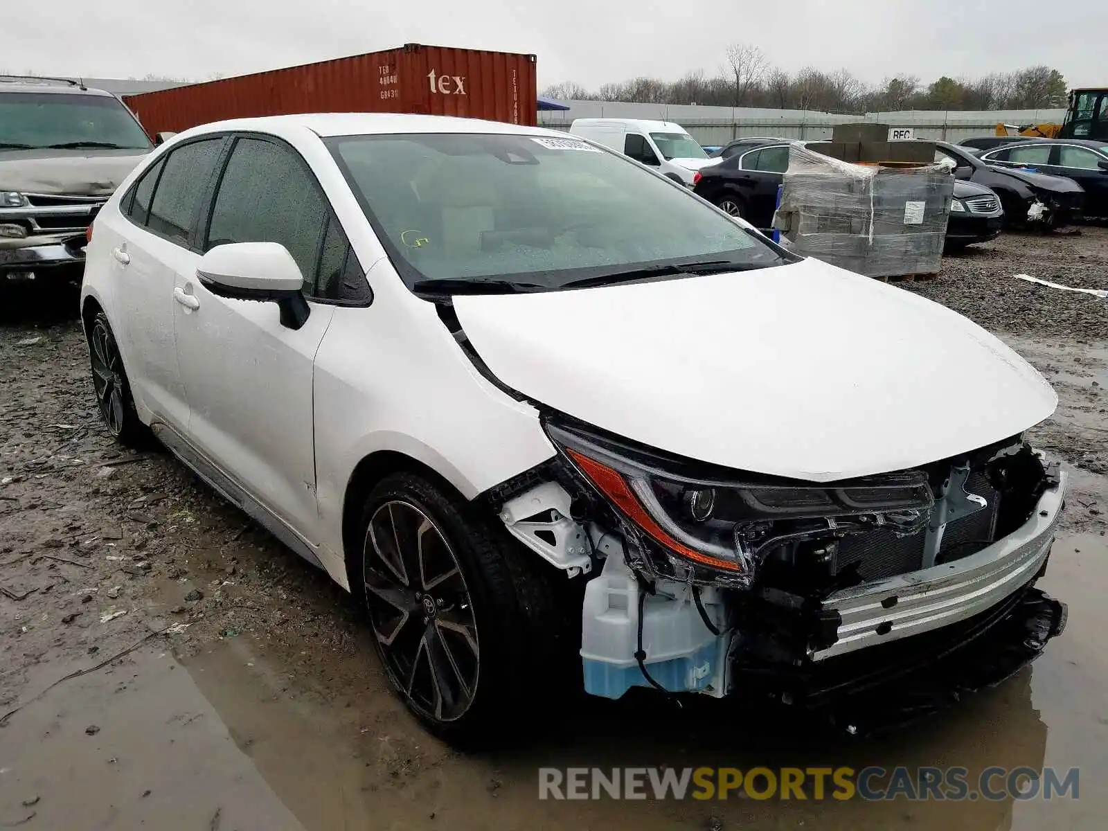 1 Photograph of a damaged car JTDS4RCE4LJ004561 TOYOTA COROLLA 2020