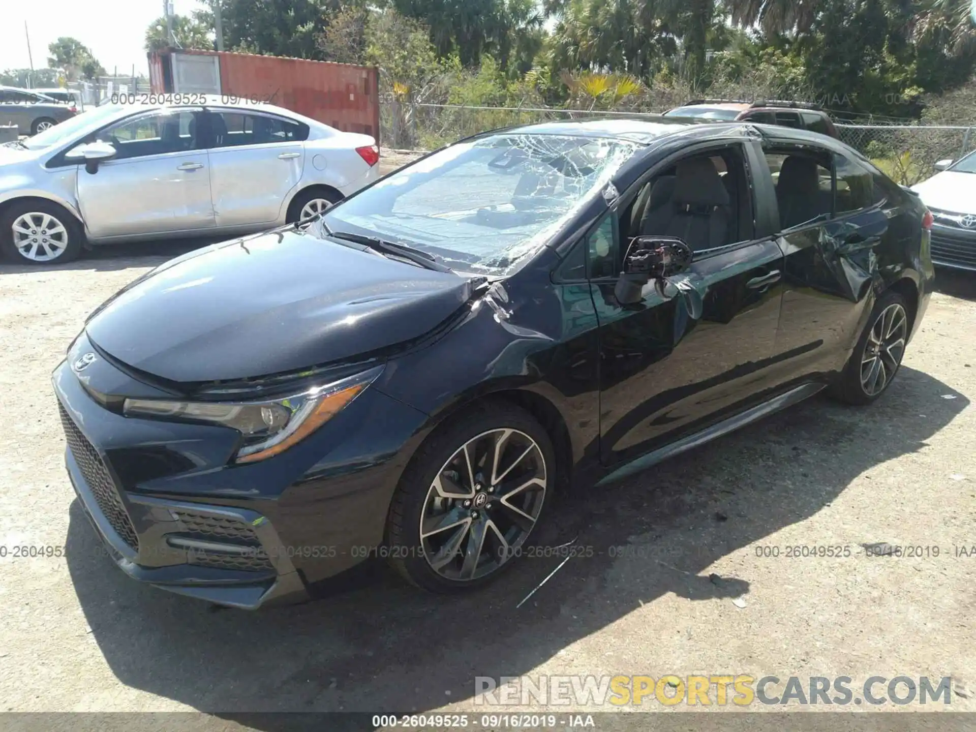 2 Photograph of a damaged car JTDS4RCE4LJ010568 TOYOTA COROLLA 2020