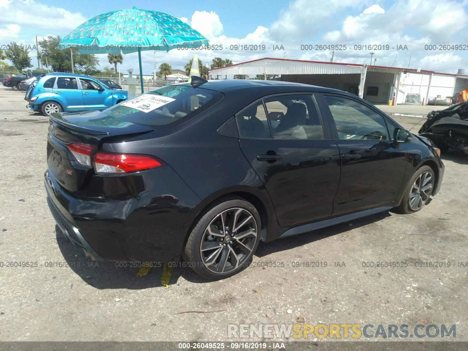 4 Photograph of a damaged car JTDS4RCE4LJ010568 TOYOTA COROLLA 2020