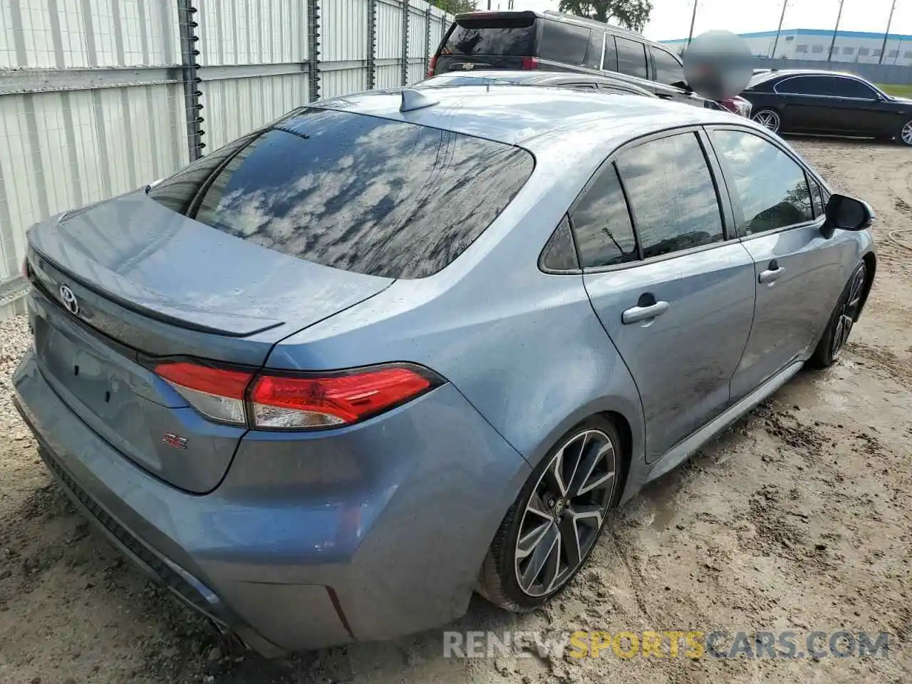 4 Photograph of a damaged car JTDS4RCE4LJ011638 TOYOTA COROLLA 2020