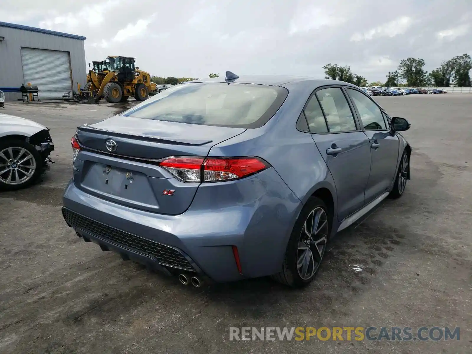 4 Photograph of a damaged car JTDS4RCE4LJ011767 TOYOTA COROLLA 2020