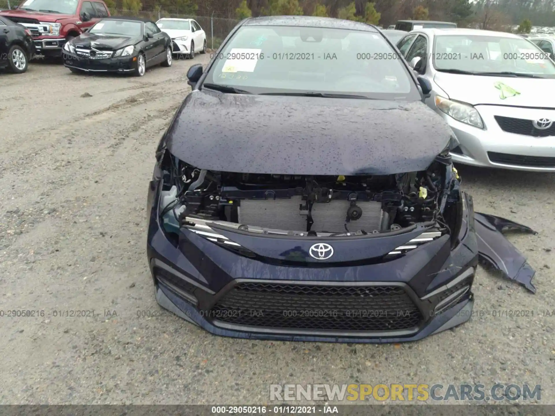 6 Photograph of a damaged car JTDS4RCE4LJ011932 TOYOTA COROLLA 2020