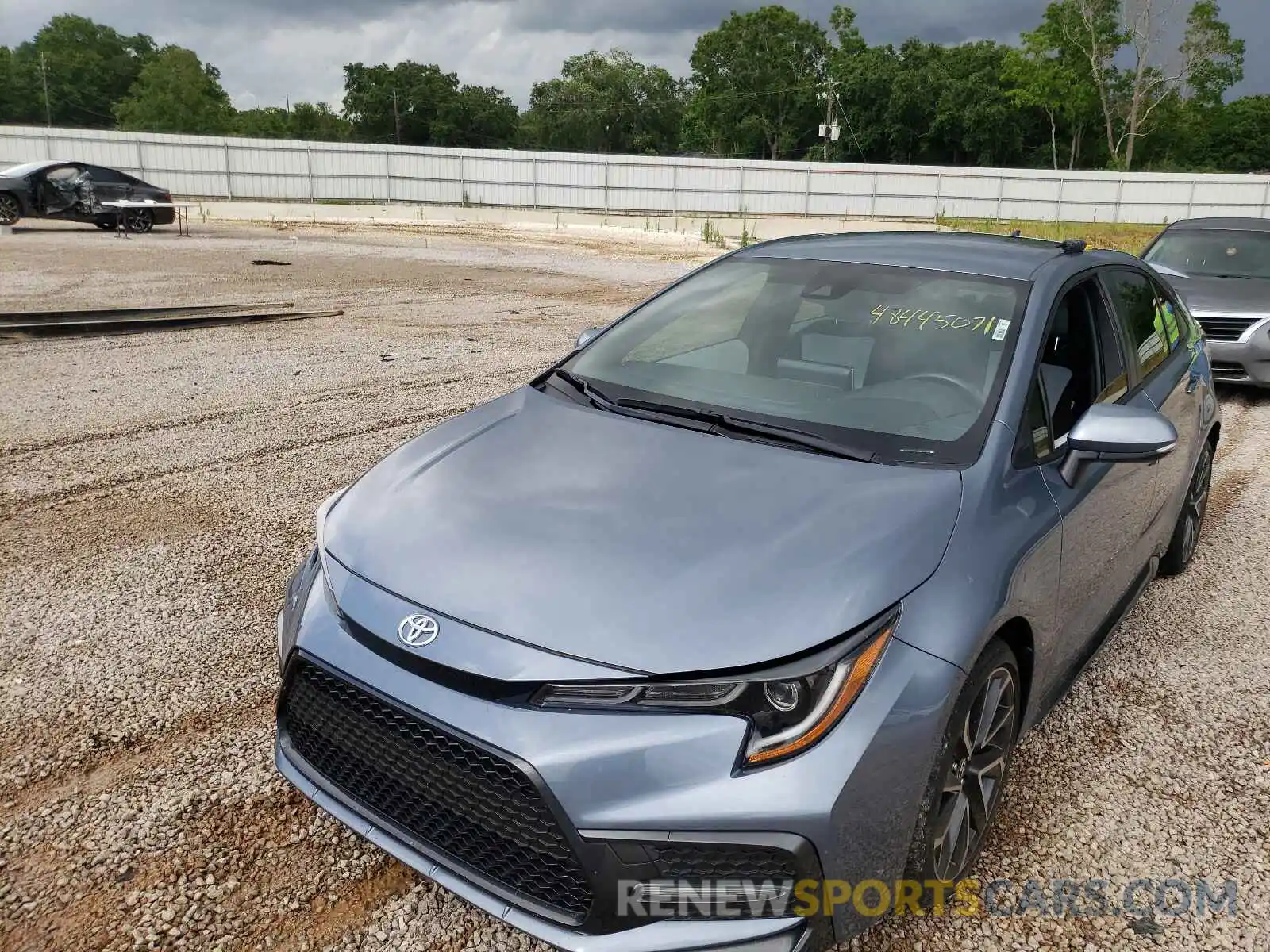 2 Photograph of a damaged car JTDS4RCE4LJ012109 TOYOTA COROLLA 2020