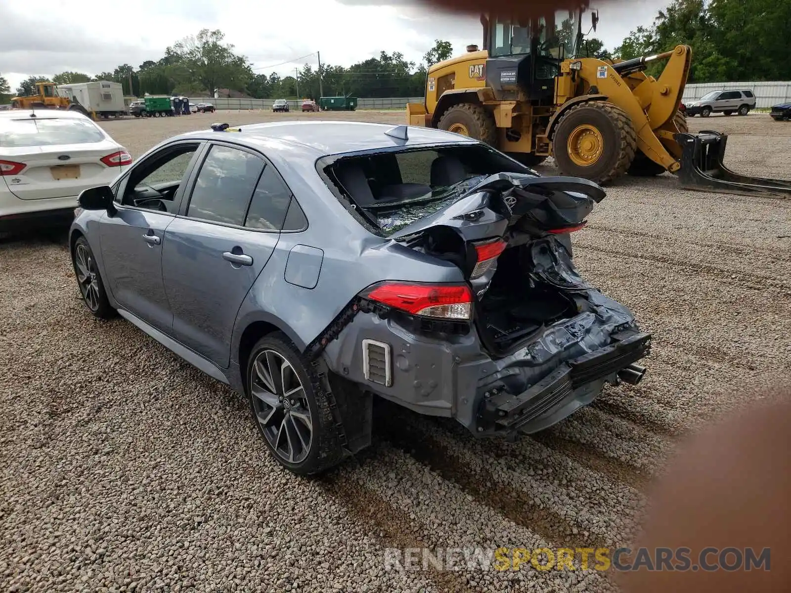 3 Photograph of a damaged car JTDS4RCE4LJ012109 TOYOTA COROLLA 2020