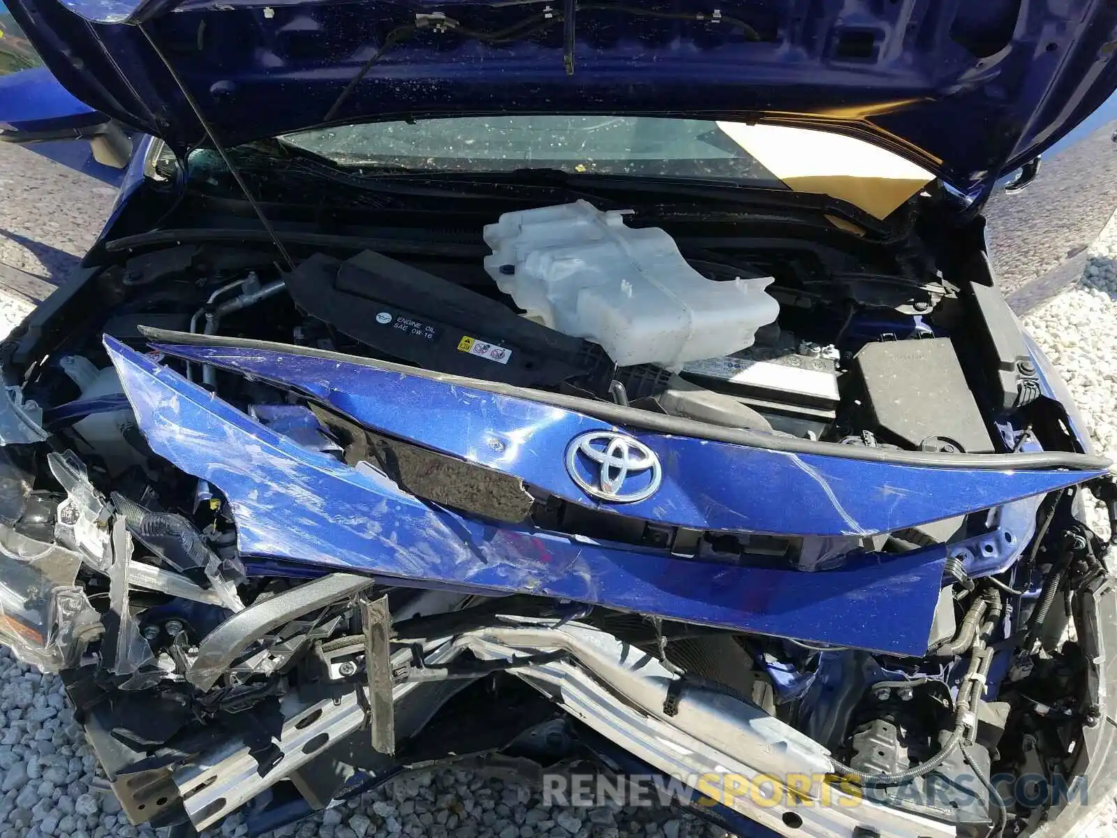 7 Photograph of a damaged car JTDS4RCE4LJ012112 TOYOTA COROLLA 2020