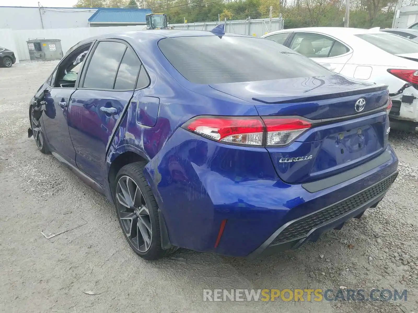 3 Photograph of a damaged car JTDS4RCE4LJ012644 TOYOTA COROLLA 2020