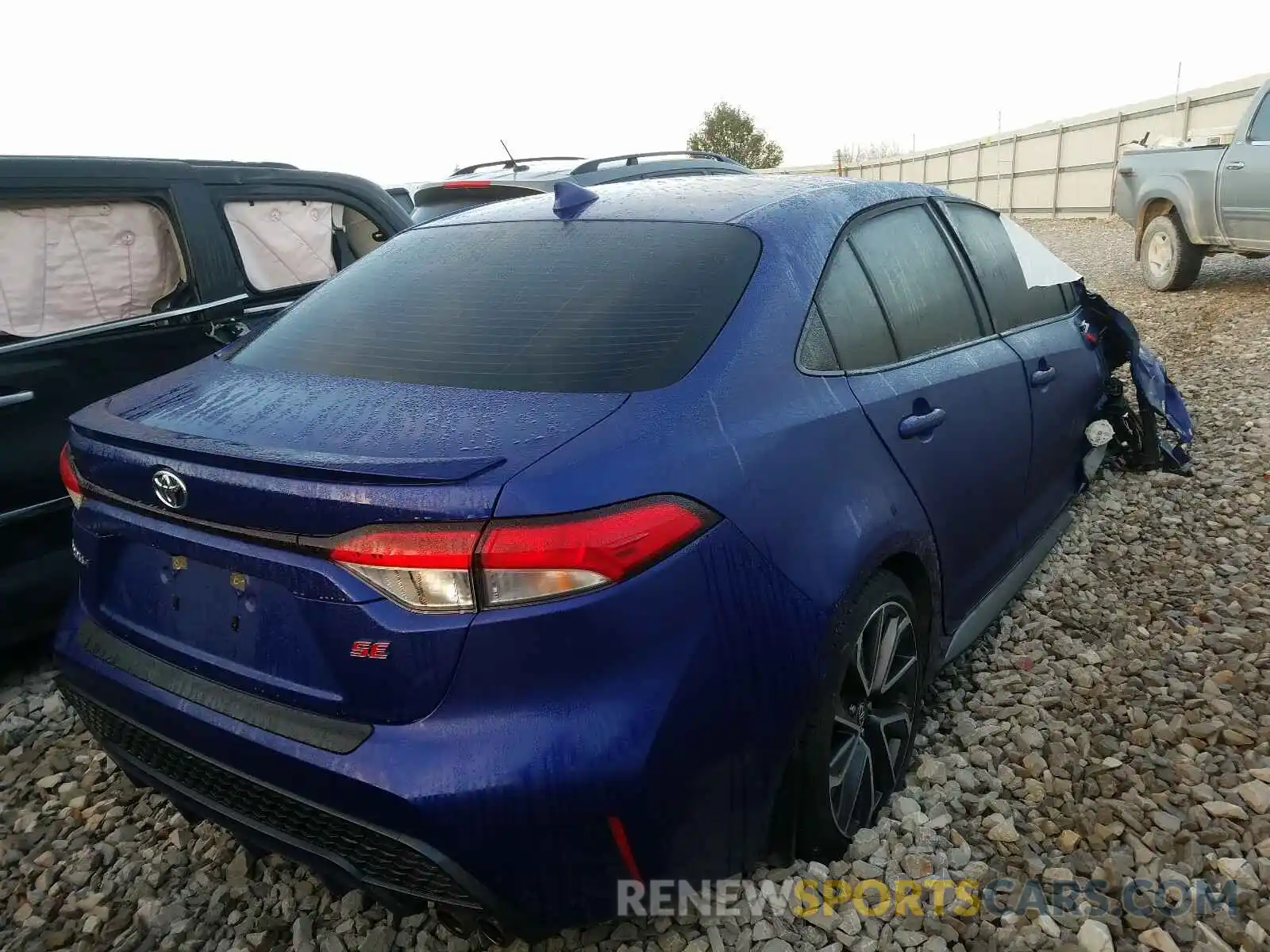 4 Photograph of a damaged car JTDS4RCE4LJ012644 TOYOTA COROLLA 2020