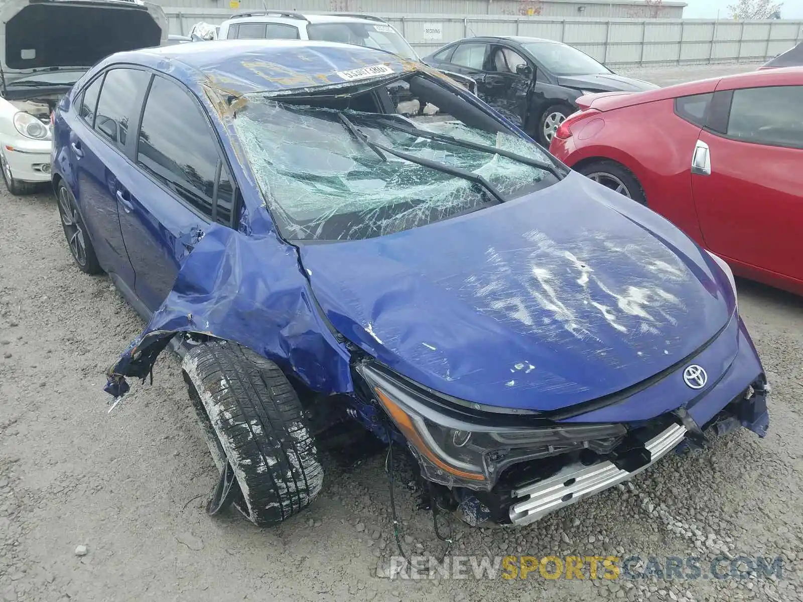 9 Photograph of a damaged car JTDS4RCE4LJ012644 TOYOTA COROLLA 2020