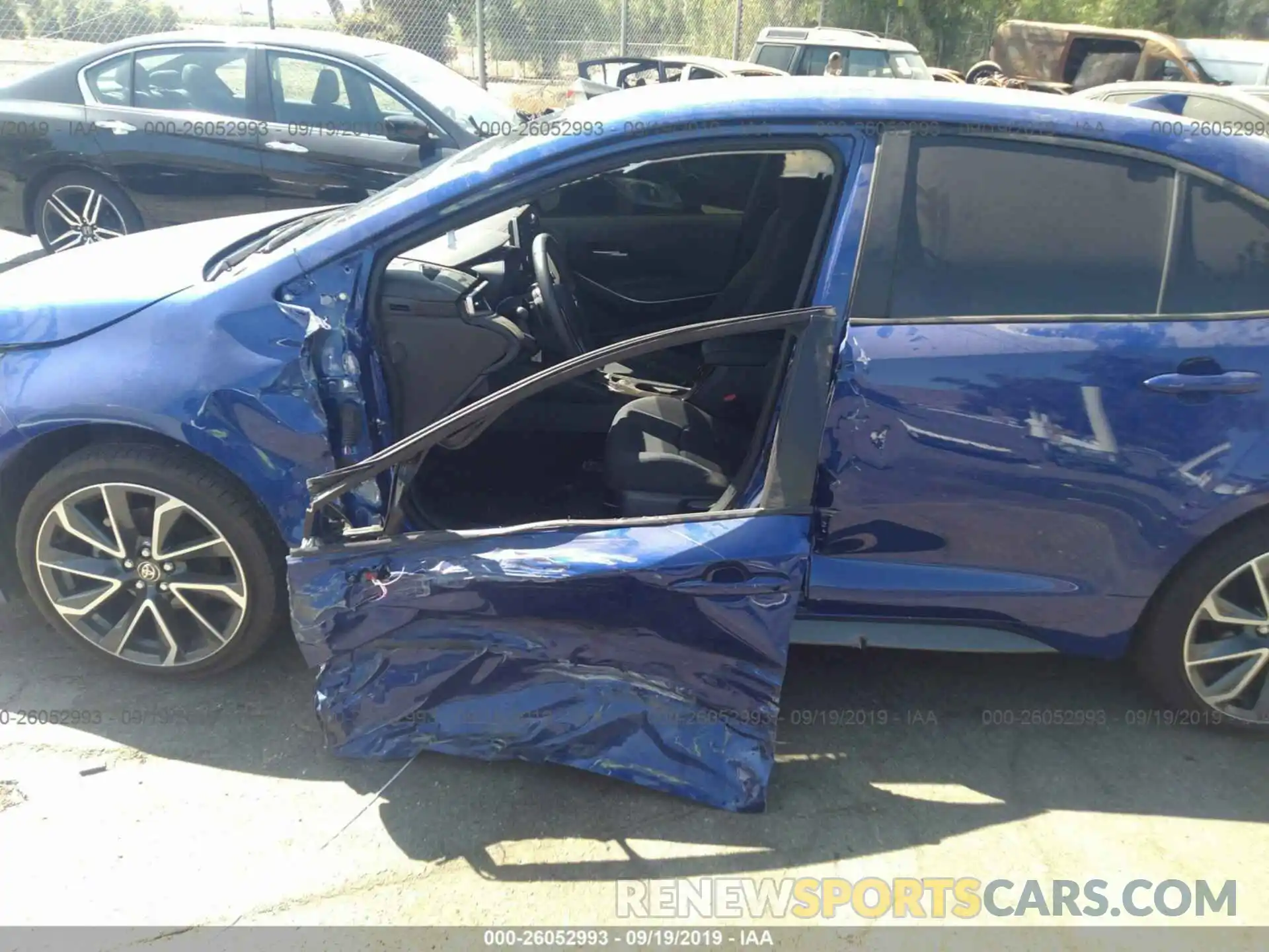 6 Photograph of a damaged car JTDS4RCE4LJ012725 TOYOTA COROLLA 2020