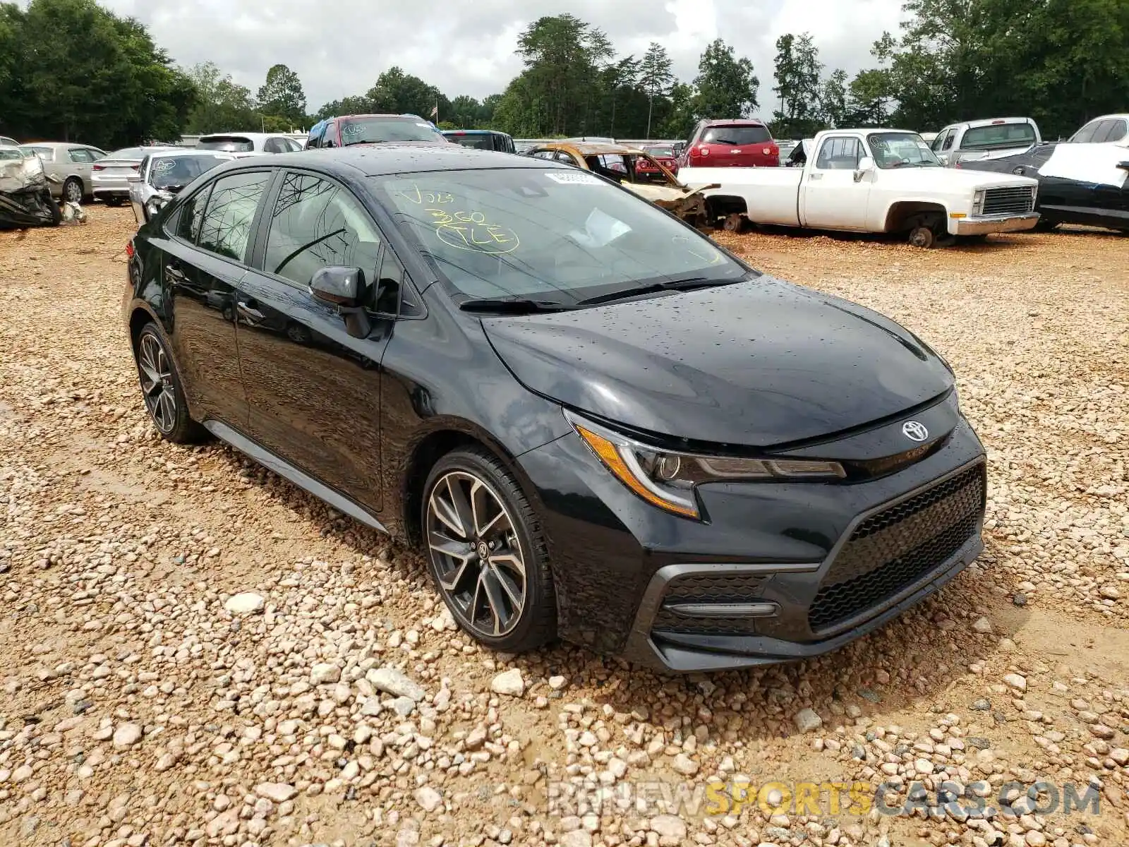 1 Photograph of a damaged car JTDS4RCE4LJ013471 TOYOTA COROLLA 2020