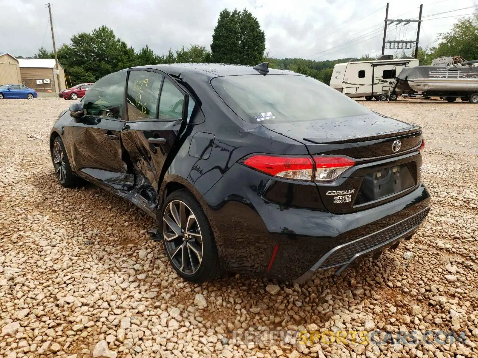 3 Photograph of a damaged car JTDS4RCE4LJ013471 TOYOTA COROLLA 2020