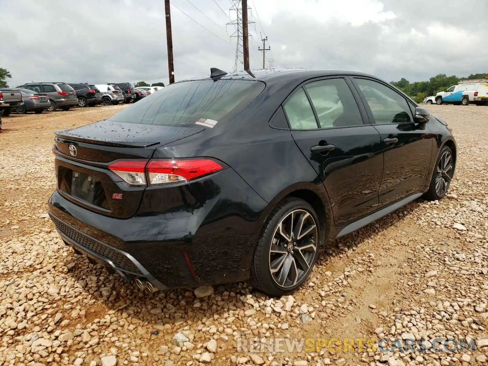 4 Photograph of a damaged car JTDS4RCE4LJ013471 TOYOTA COROLLA 2020