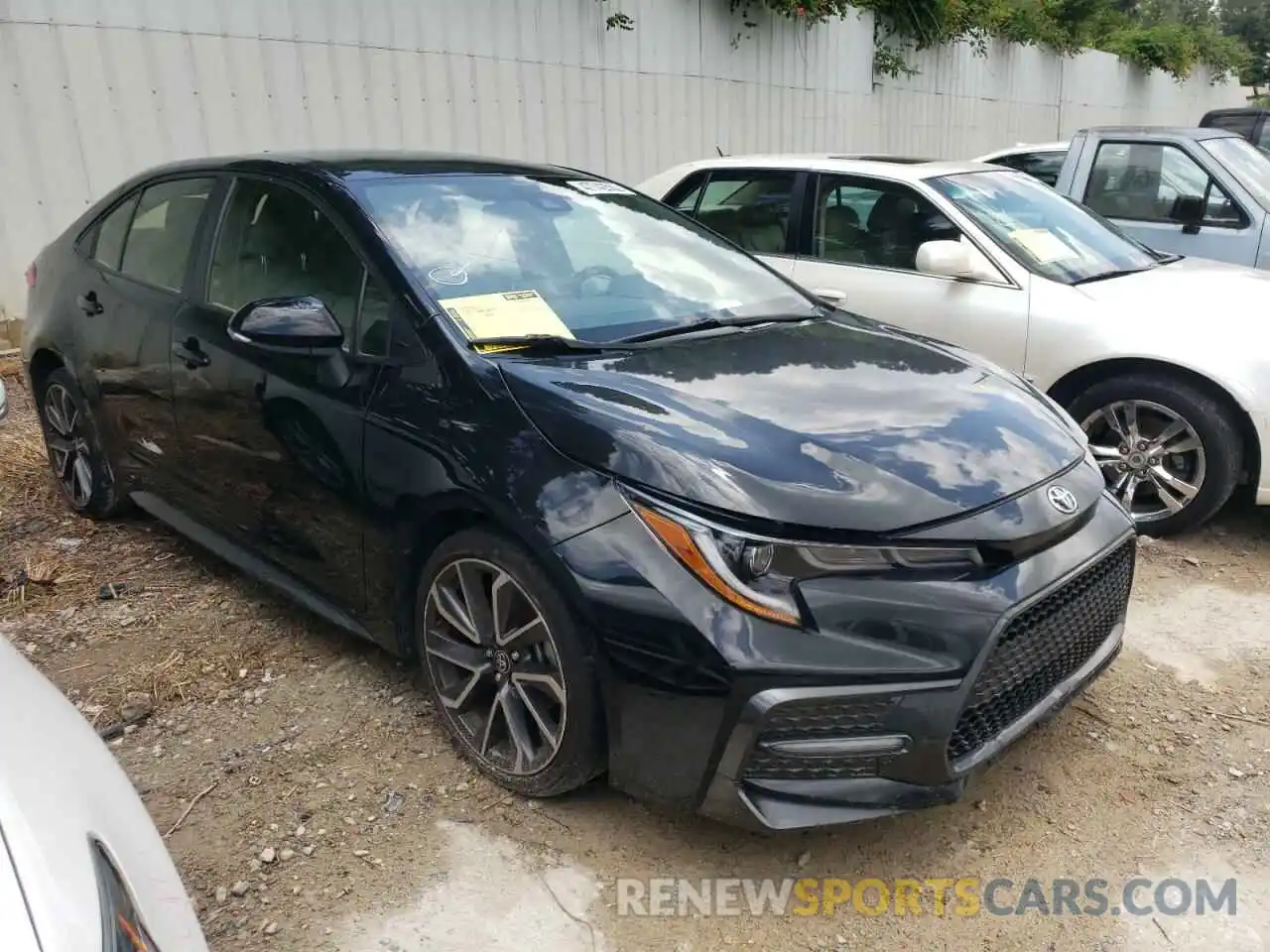 1 Photograph of a damaged car JTDS4RCE4LJ014796 TOYOTA COROLLA 2020