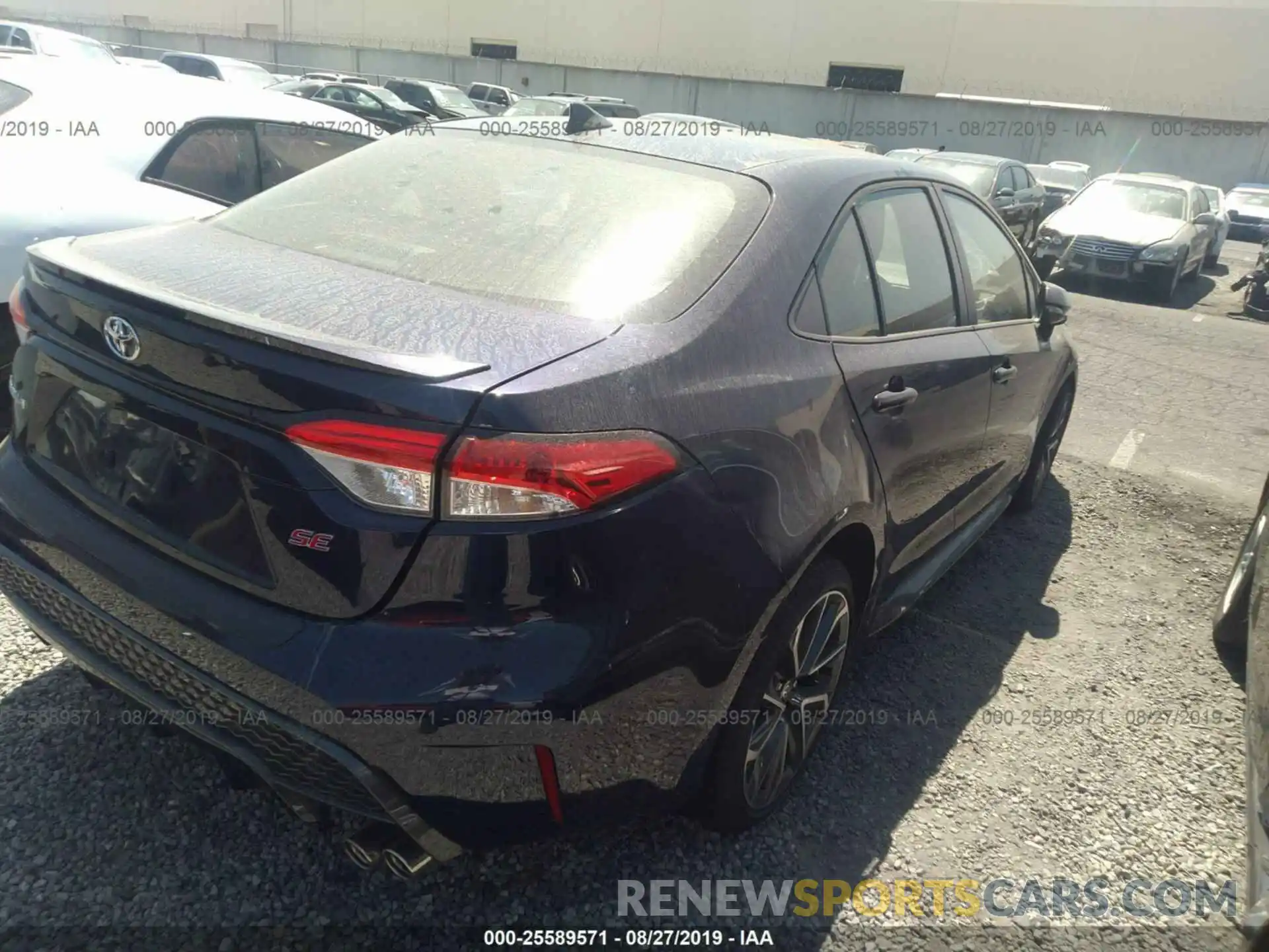 4 Photograph of a damaged car JTDS4RCE4LJ015270 TOYOTA COROLLA 2020