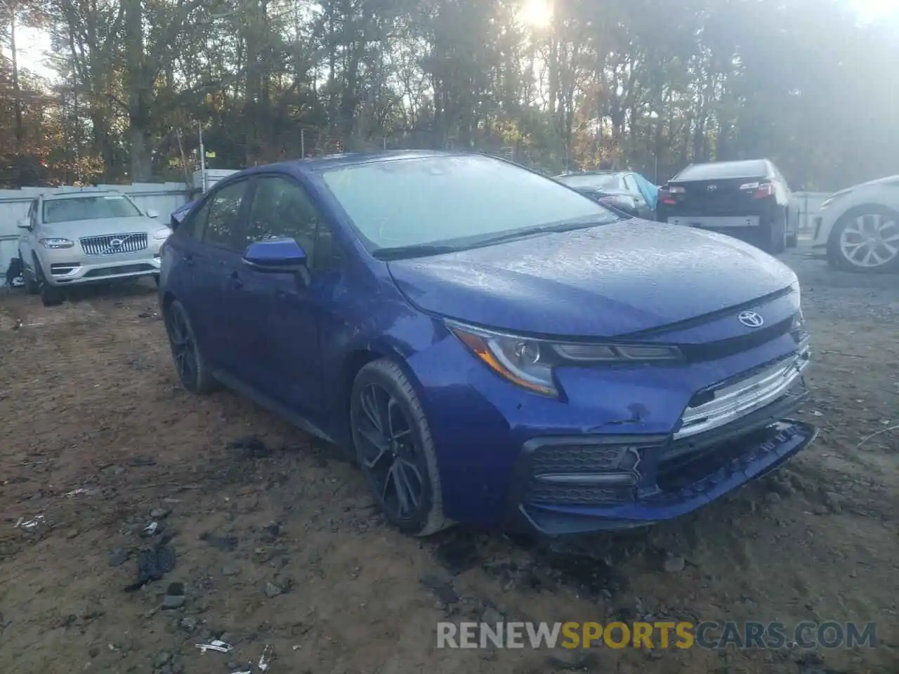 1 Photograph of a damaged car JTDS4RCE4LJ016421 TOYOTA COROLLA 2020