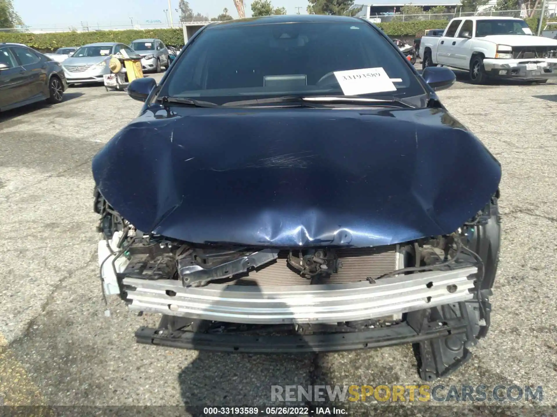 6 Photograph of a damaged car JTDS4RCE4LJ017603 TOYOTA COROLLA 2020