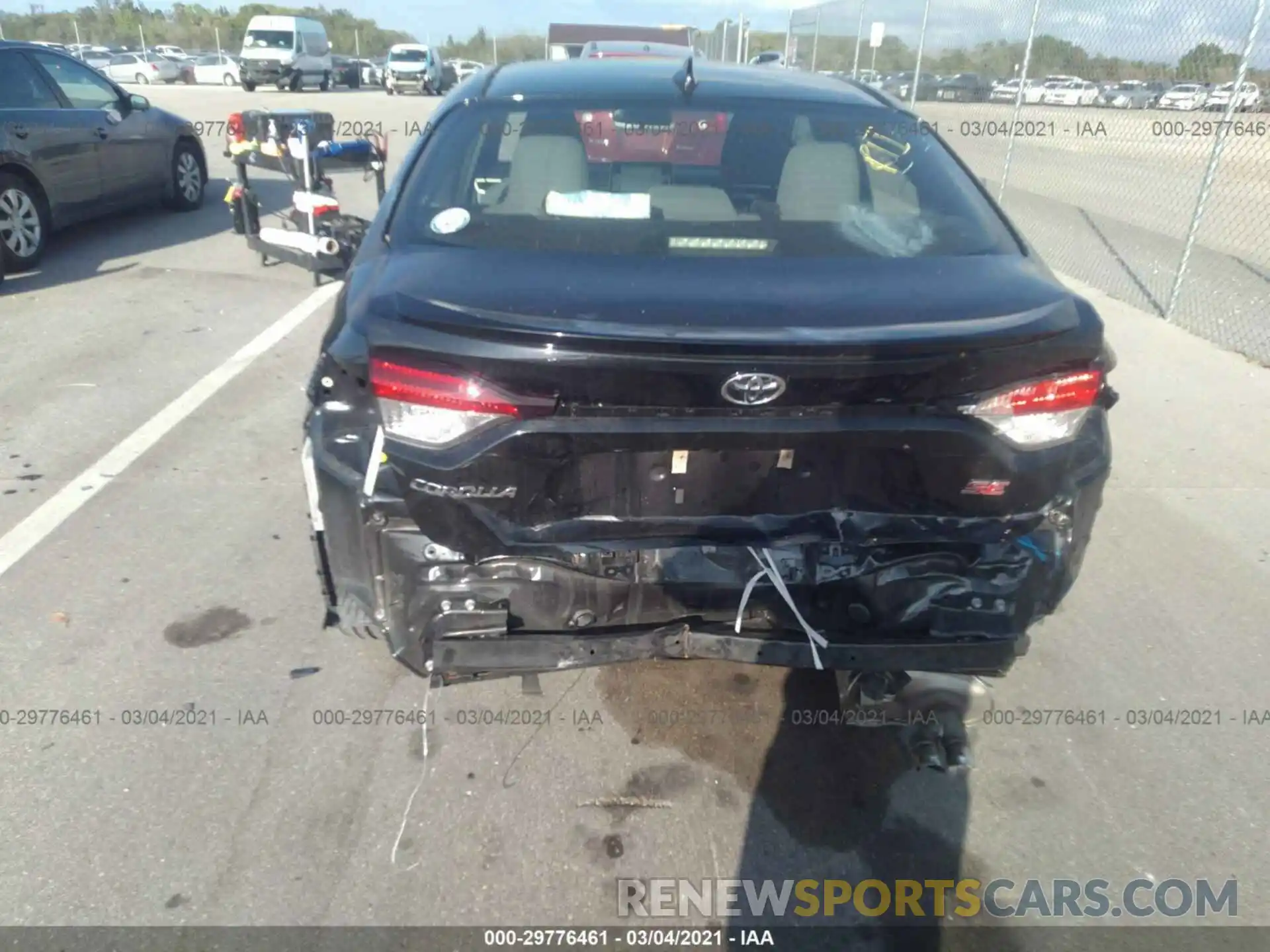 6 Photograph of a damaged car JTDS4RCE4LJ017908 TOYOTA COROLLA 2020