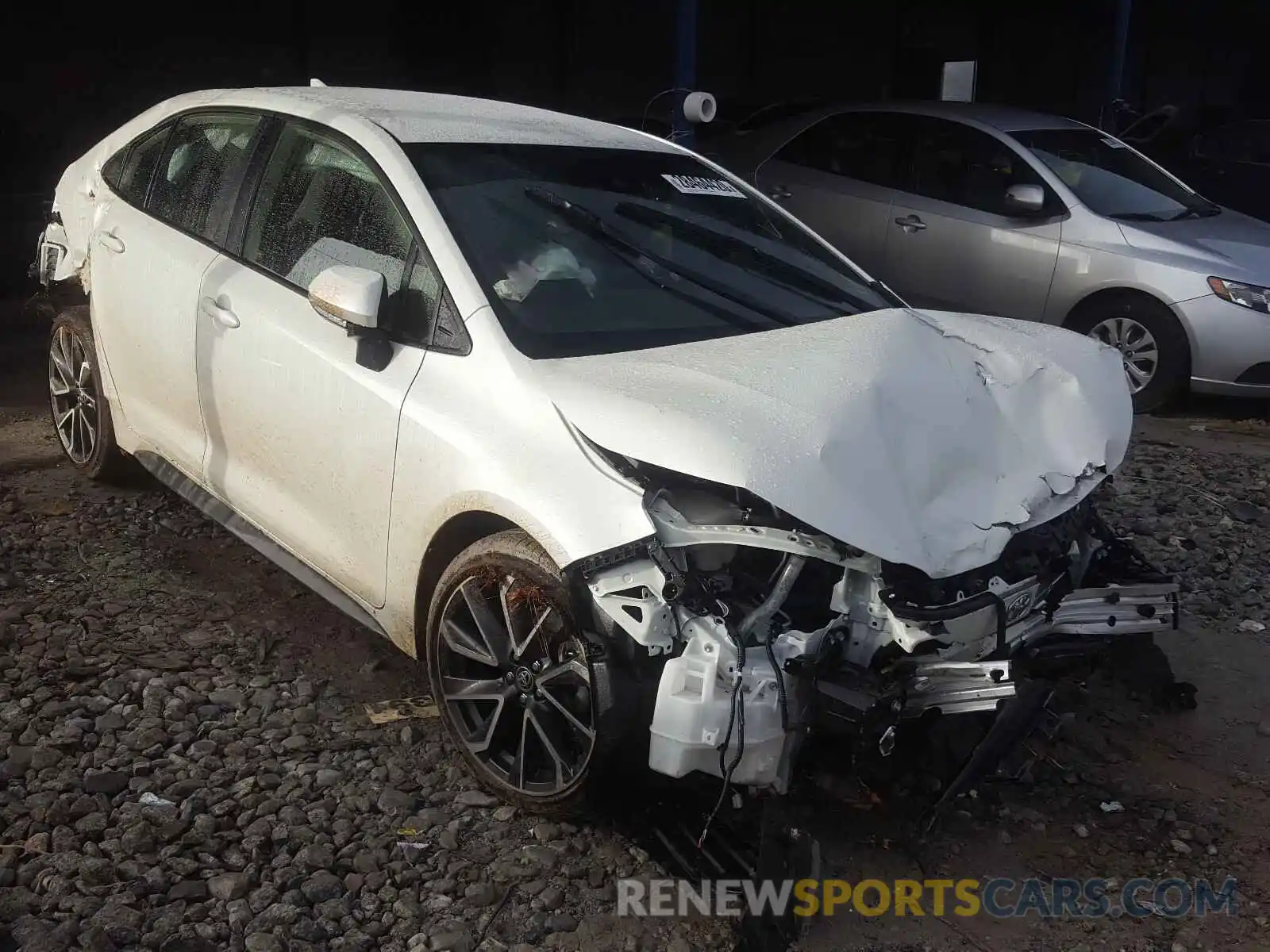 1 Photograph of a damaged car JTDS4RCE4LJ019299 TOYOTA COROLLA 2020