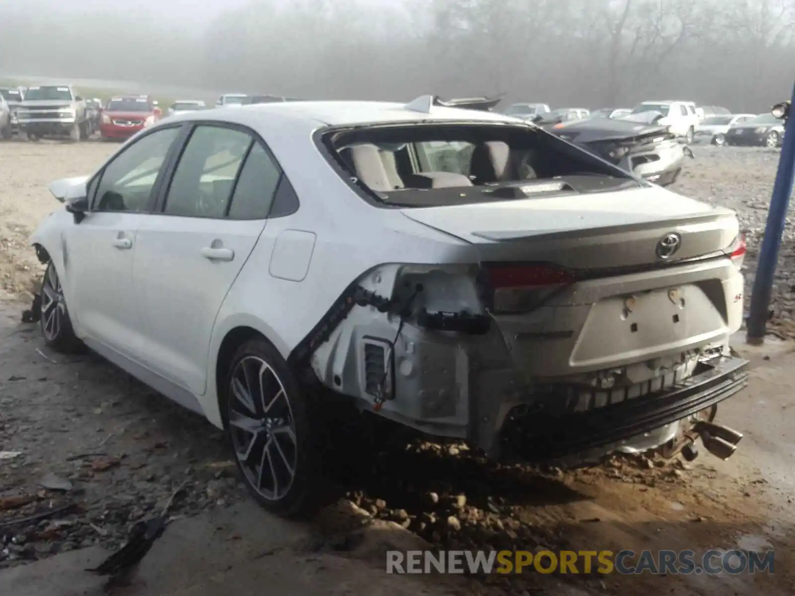 3 Photograph of a damaged car JTDS4RCE4LJ019299 TOYOTA COROLLA 2020