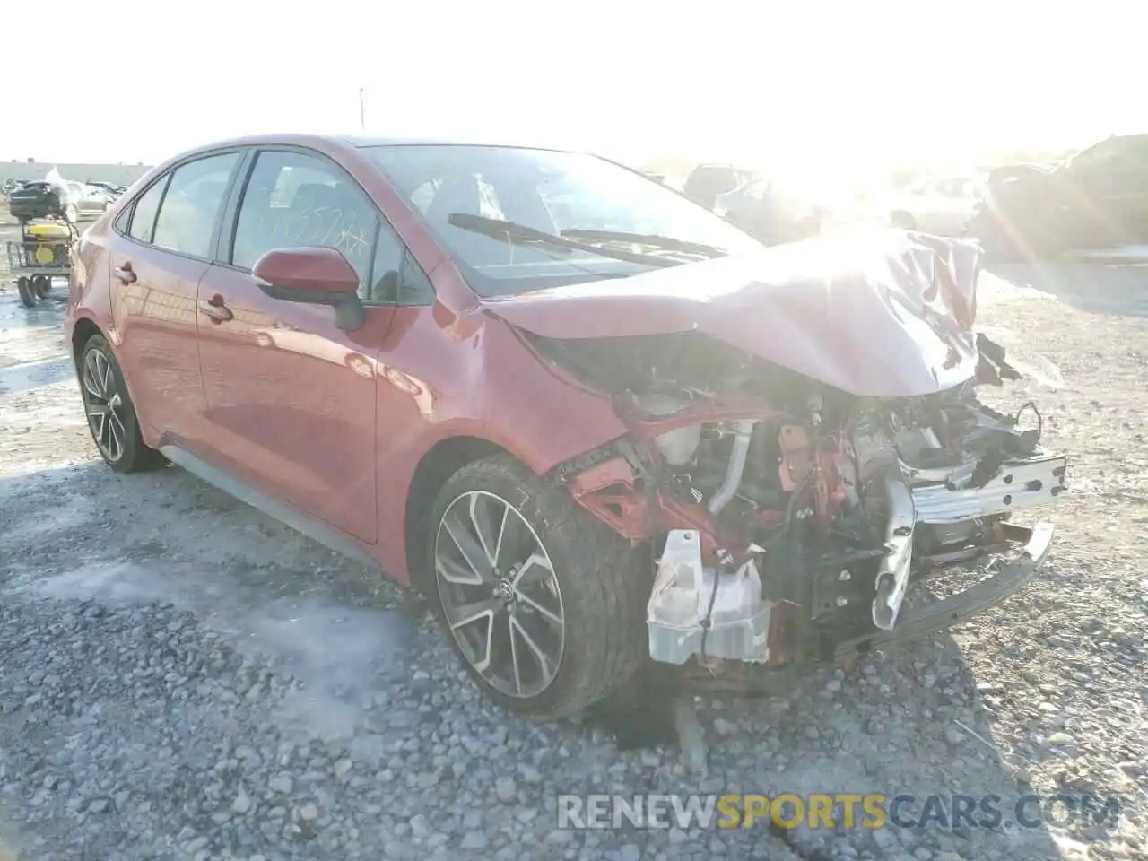 1 Photograph of a damaged car JTDS4RCE4LJ019559 TOYOTA COROLLA 2020