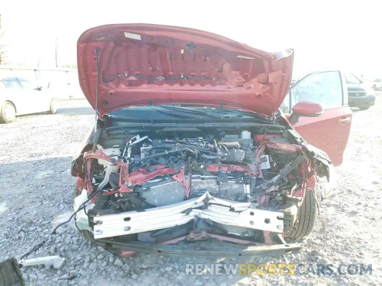 9 Photograph of a damaged car JTDS4RCE4LJ019559 TOYOTA COROLLA 2020