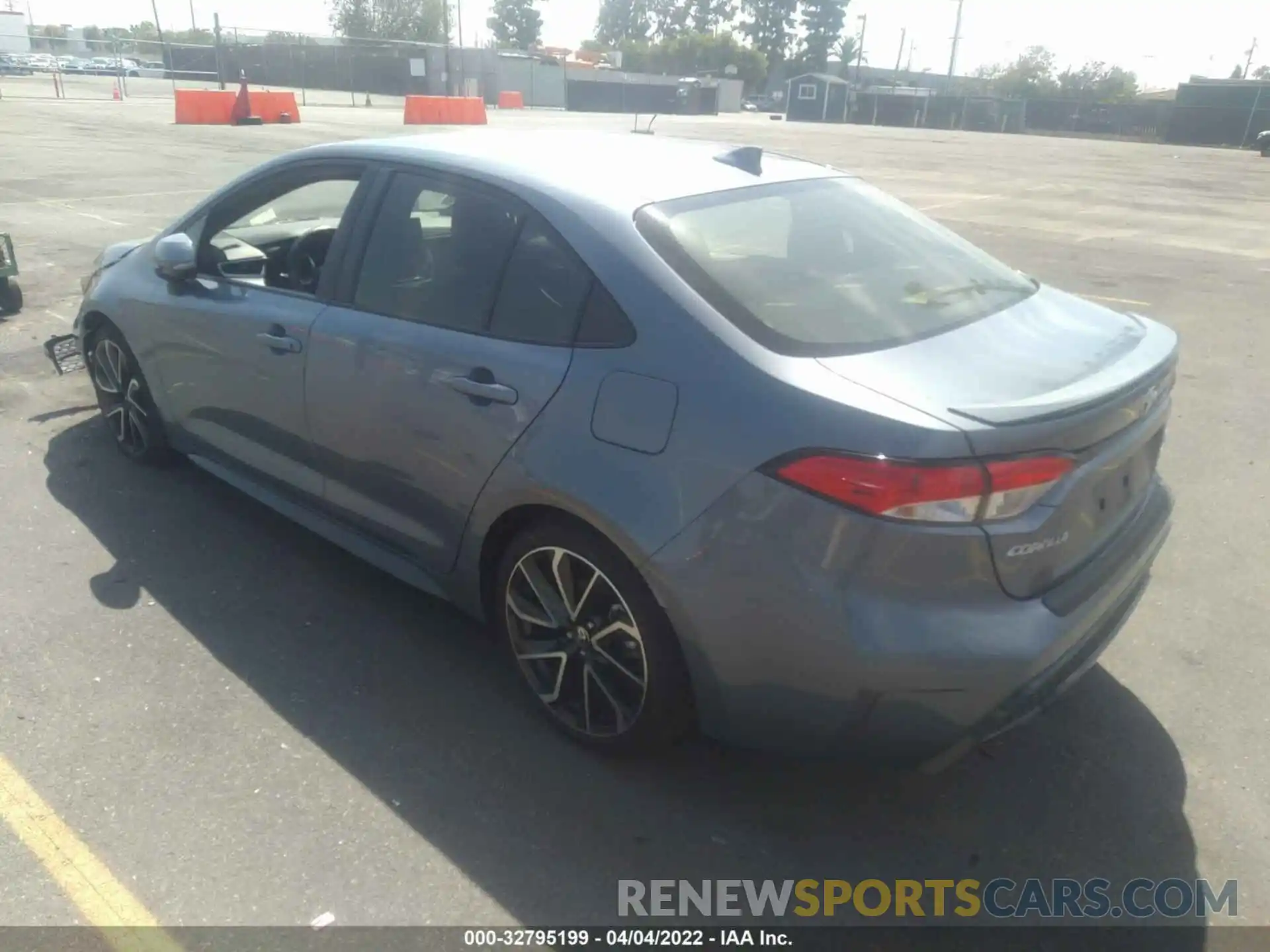 3 Photograph of a damaged car JTDS4RCE4LJ023739 TOYOTA COROLLA 2020