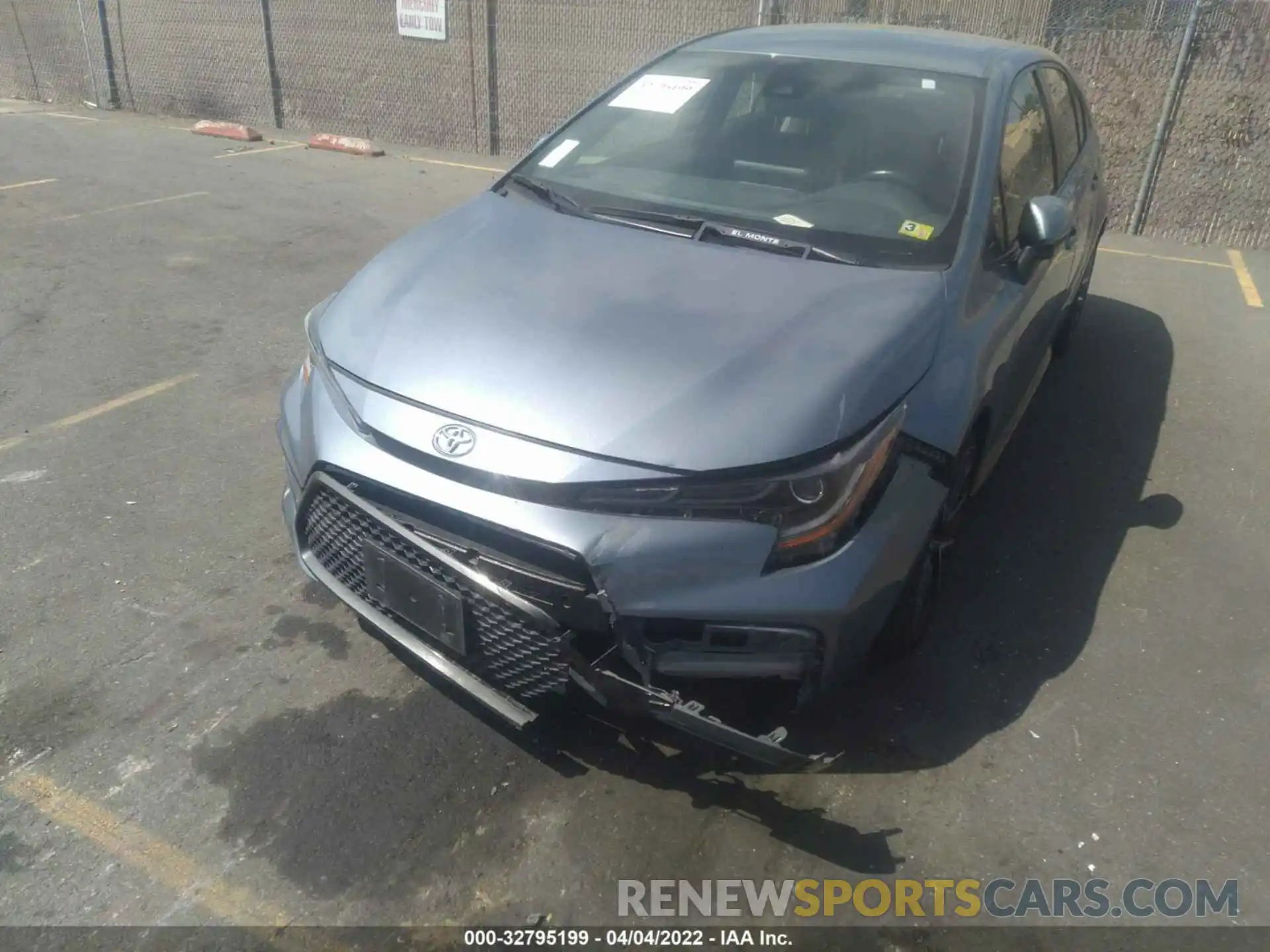 6 Photograph of a damaged car JTDS4RCE4LJ023739 TOYOTA COROLLA 2020