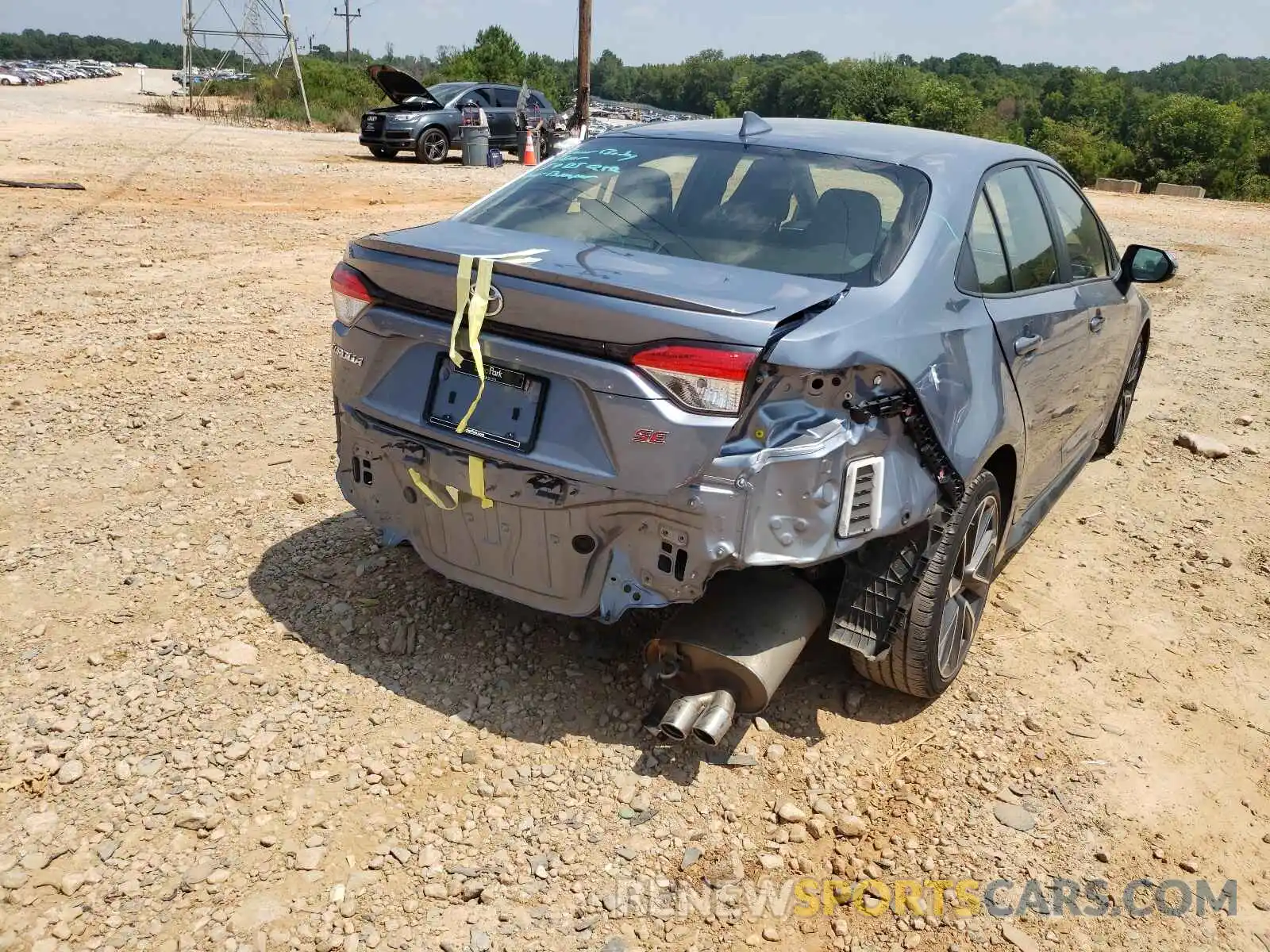 9 Photograph of a damaged car JTDS4RCE4LJ023868 TOYOTA COROLLA 2020