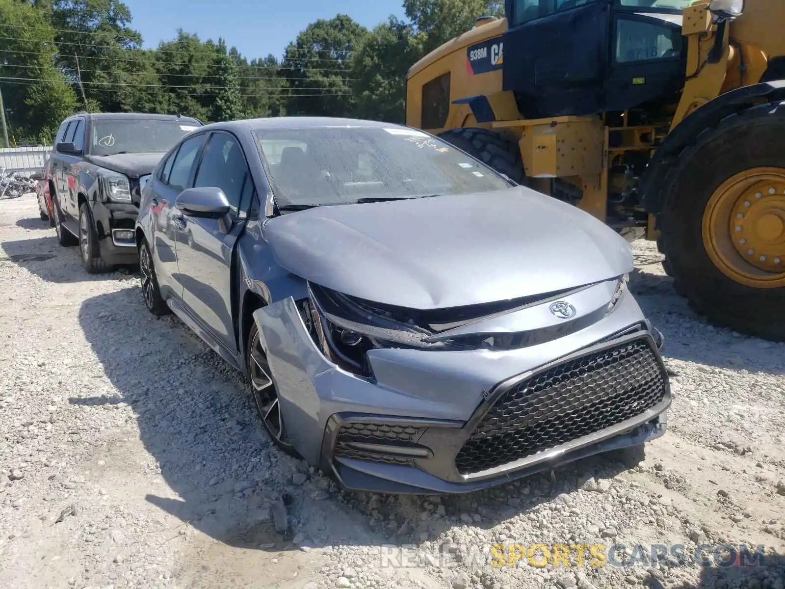 1 Photograph of a damaged car JTDS4RCE4LJ023921 TOYOTA COROLLA 2020