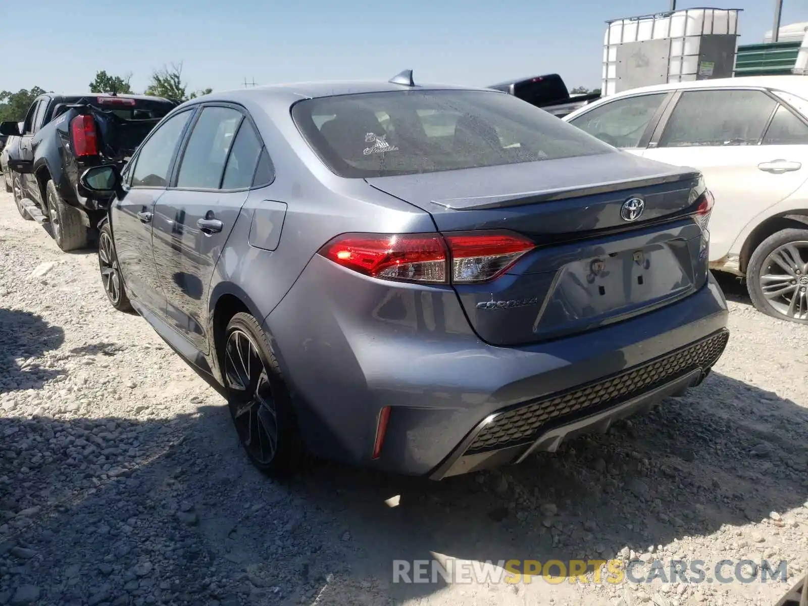 3 Photograph of a damaged car JTDS4RCE4LJ023921 TOYOTA COROLLA 2020