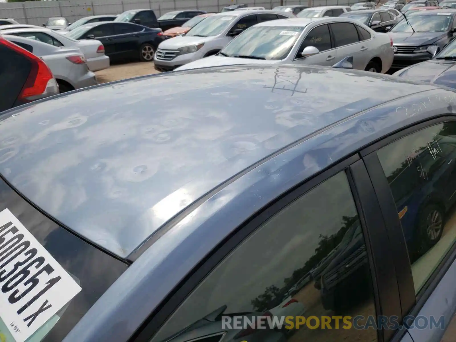 9 Photograph of a damaged car JTDS4RCE4LJ024860 TOYOTA COROLLA 2020