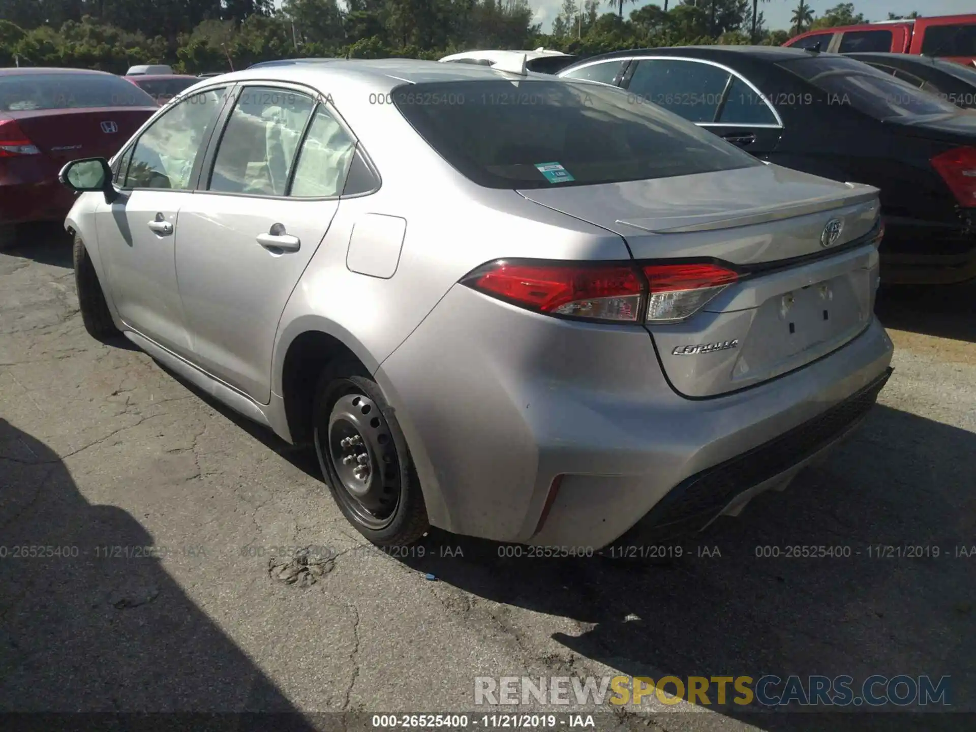 3 Photograph of a damaged car JTDS4RCE4LJ024955 TOYOTA COROLLA 2020