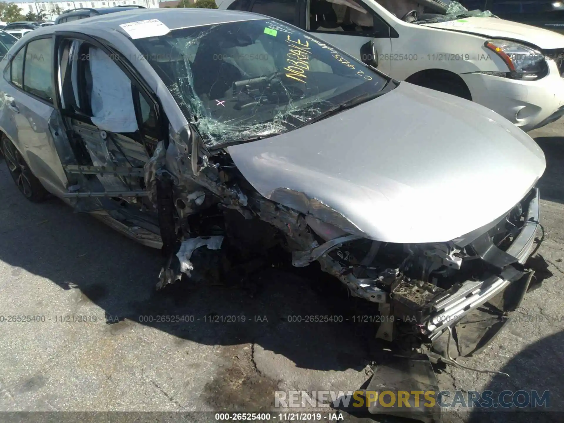 6 Photograph of a damaged car JTDS4RCE4LJ024955 TOYOTA COROLLA 2020