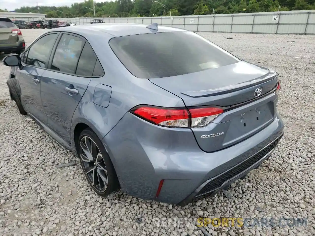 3 Photograph of a damaged car JTDS4RCE4LJ025619 TOYOTA COROLLA 2020