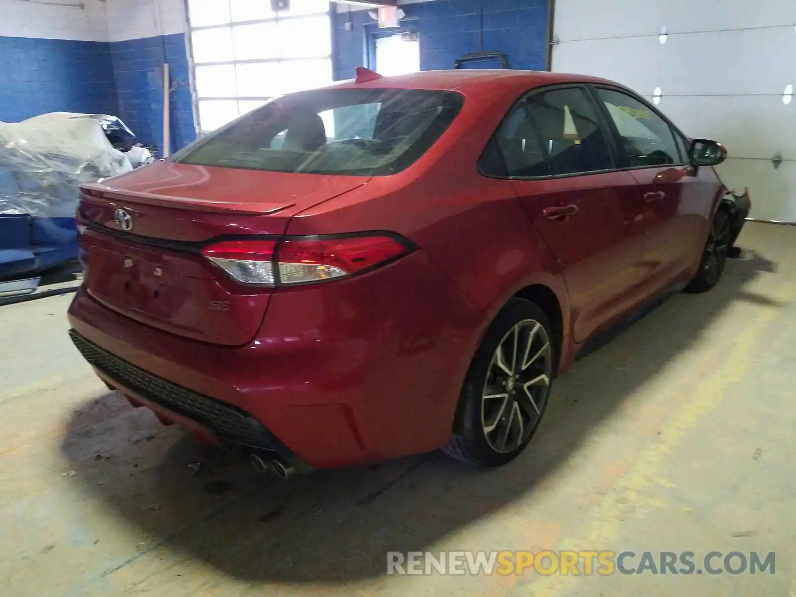 4 Photograph of a damaged car JTDS4RCE4LJ027631 TOYOTA COROLLA 2020