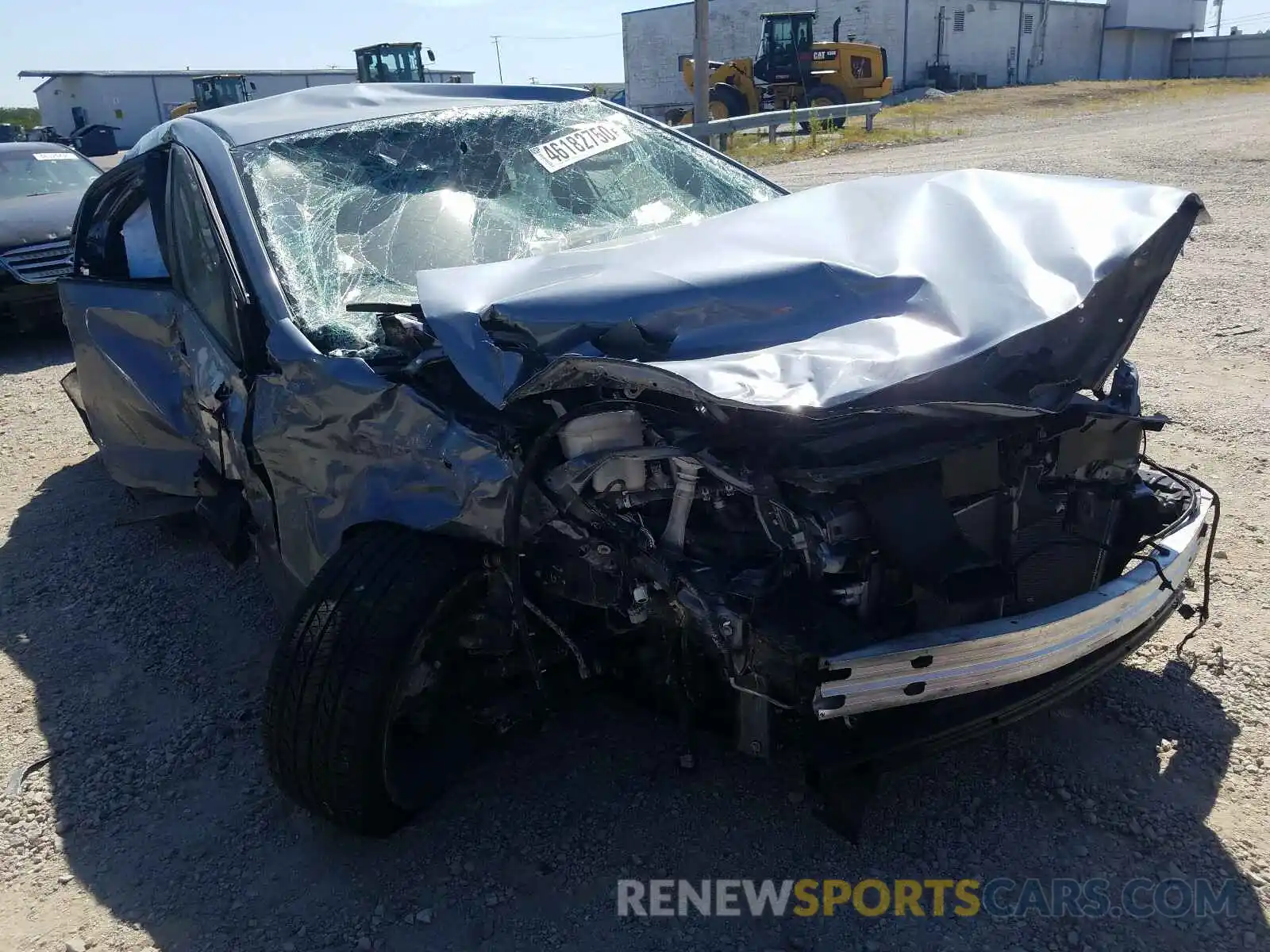 1 Photograph of a damaged car JTDS4RCE4LJ028486 TOYOTA COROLLA 2020