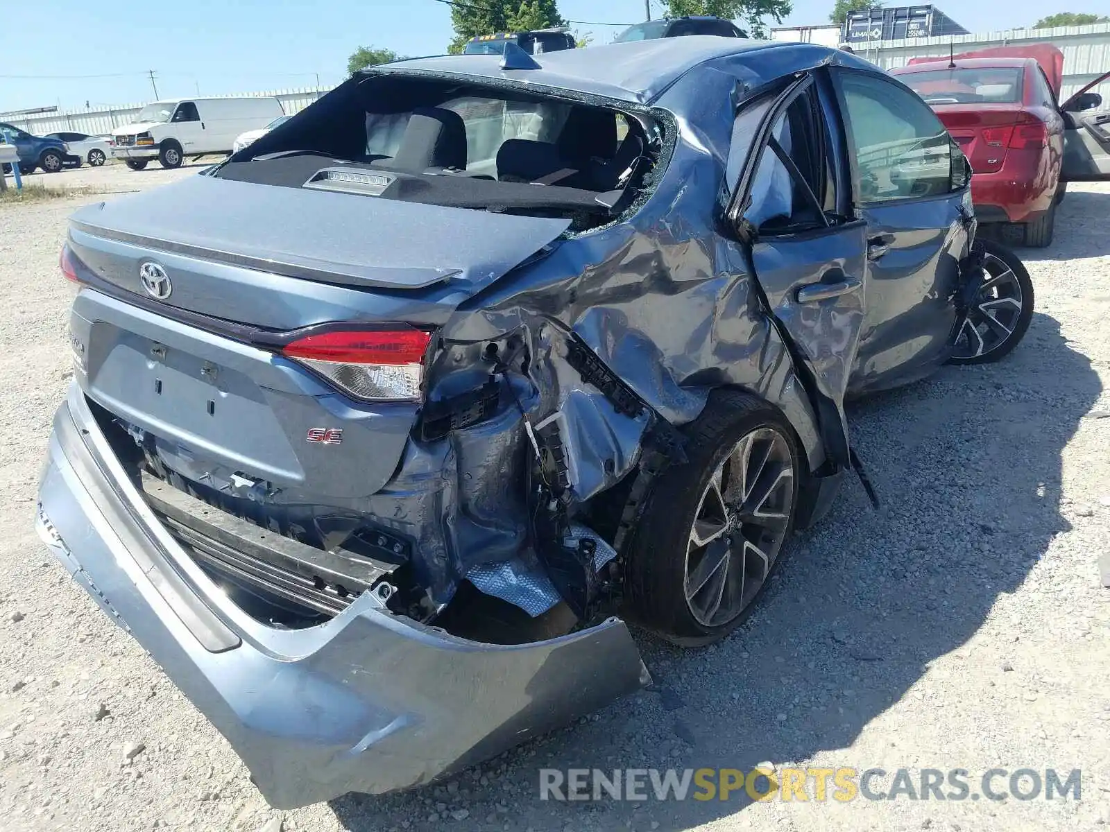 4 Photograph of a damaged car JTDS4RCE4LJ028486 TOYOTA COROLLA 2020