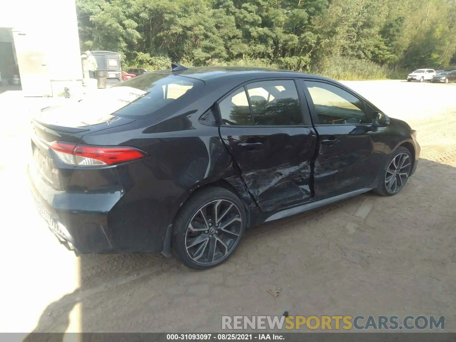 3 Photograph of a damaged car JTDS4RCE4LJ029511 TOYOTA COROLLA 2020