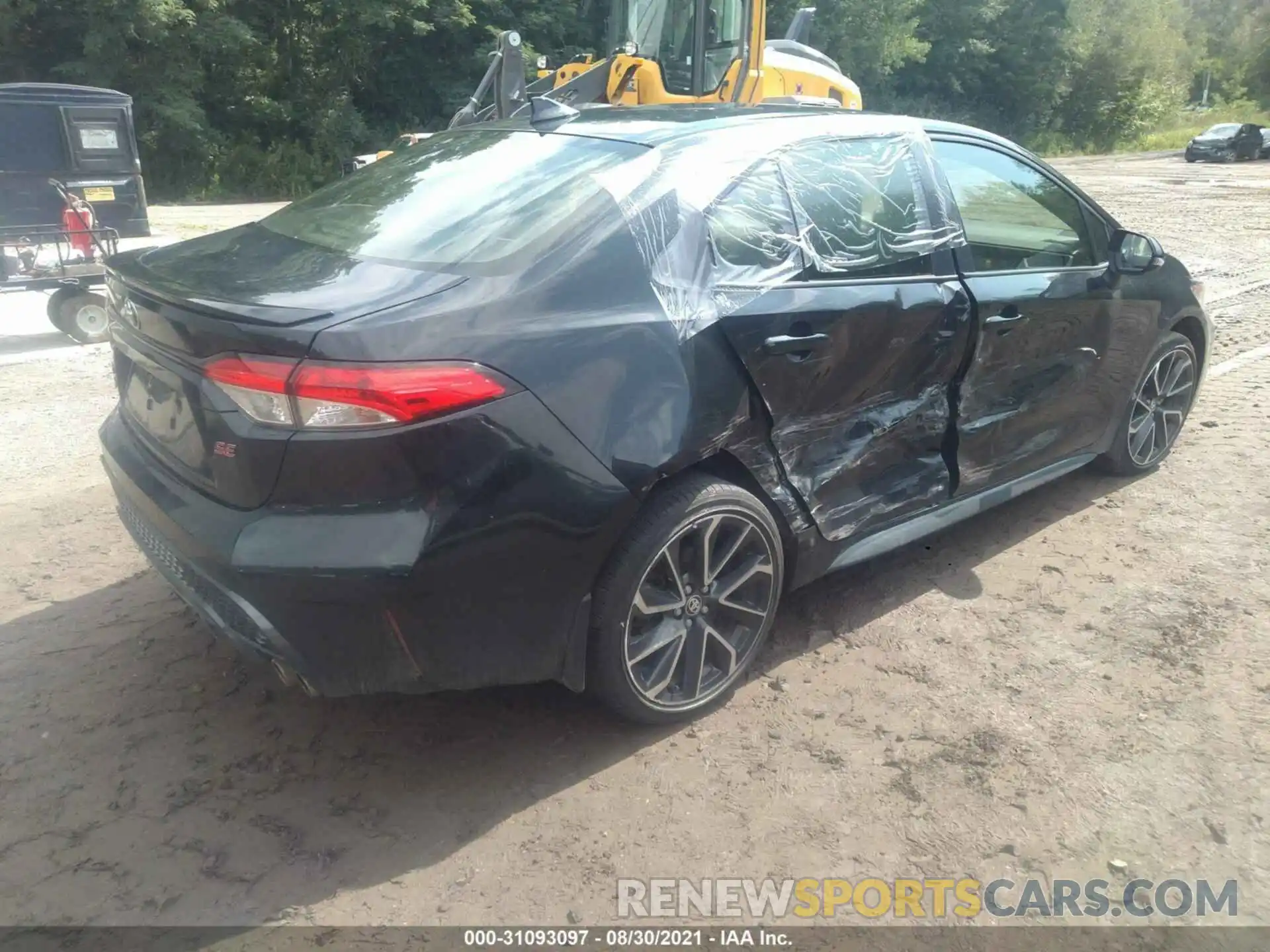 4 Photograph of a damaged car JTDS4RCE4LJ029511 TOYOTA COROLLA 2020