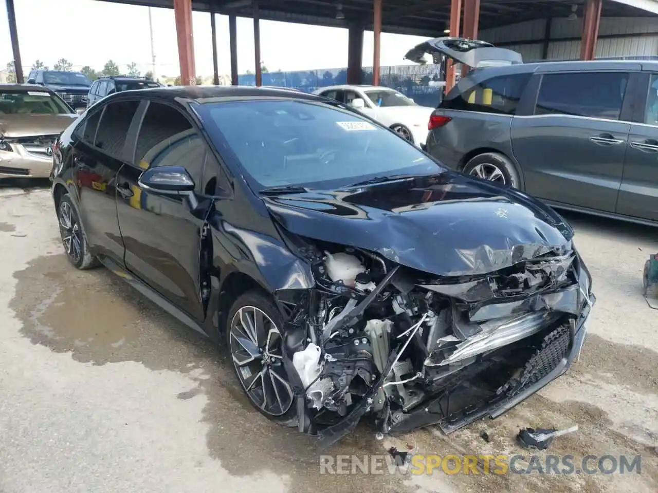 1 Photograph of a damaged car JTDS4RCE4LJ029914 TOYOTA COROLLA 2020