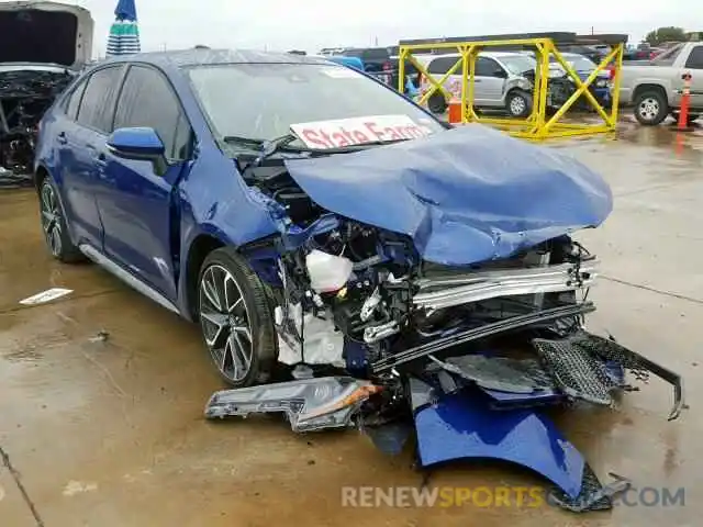 1 Photograph of a damaged car JTDS4RCE4LJ030240 TOYOTA COROLLA 2020