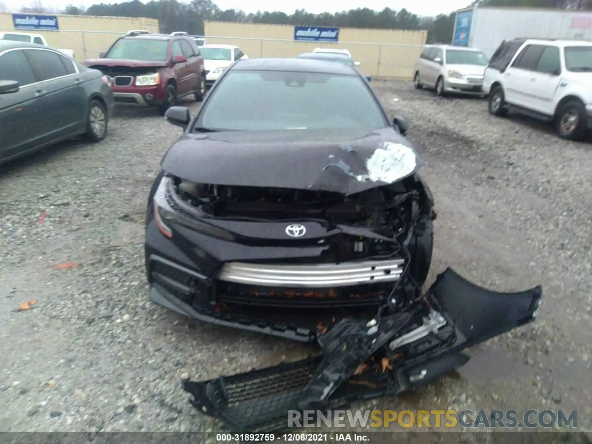 6 Photograph of a damaged car JTDS4RCE4LJ033610 TOYOTA COROLLA 2020