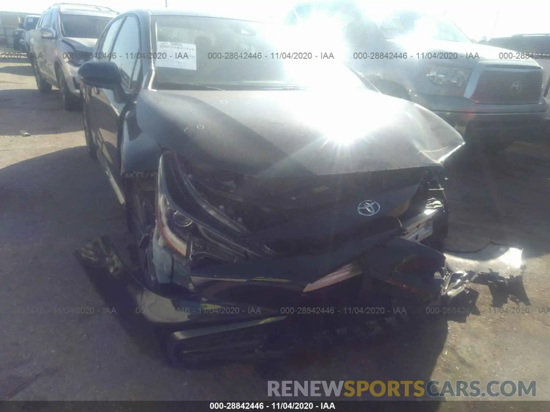 6 Photograph of a damaged car JTDS4RCE4LJ034837 TOYOTA COROLLA 2020