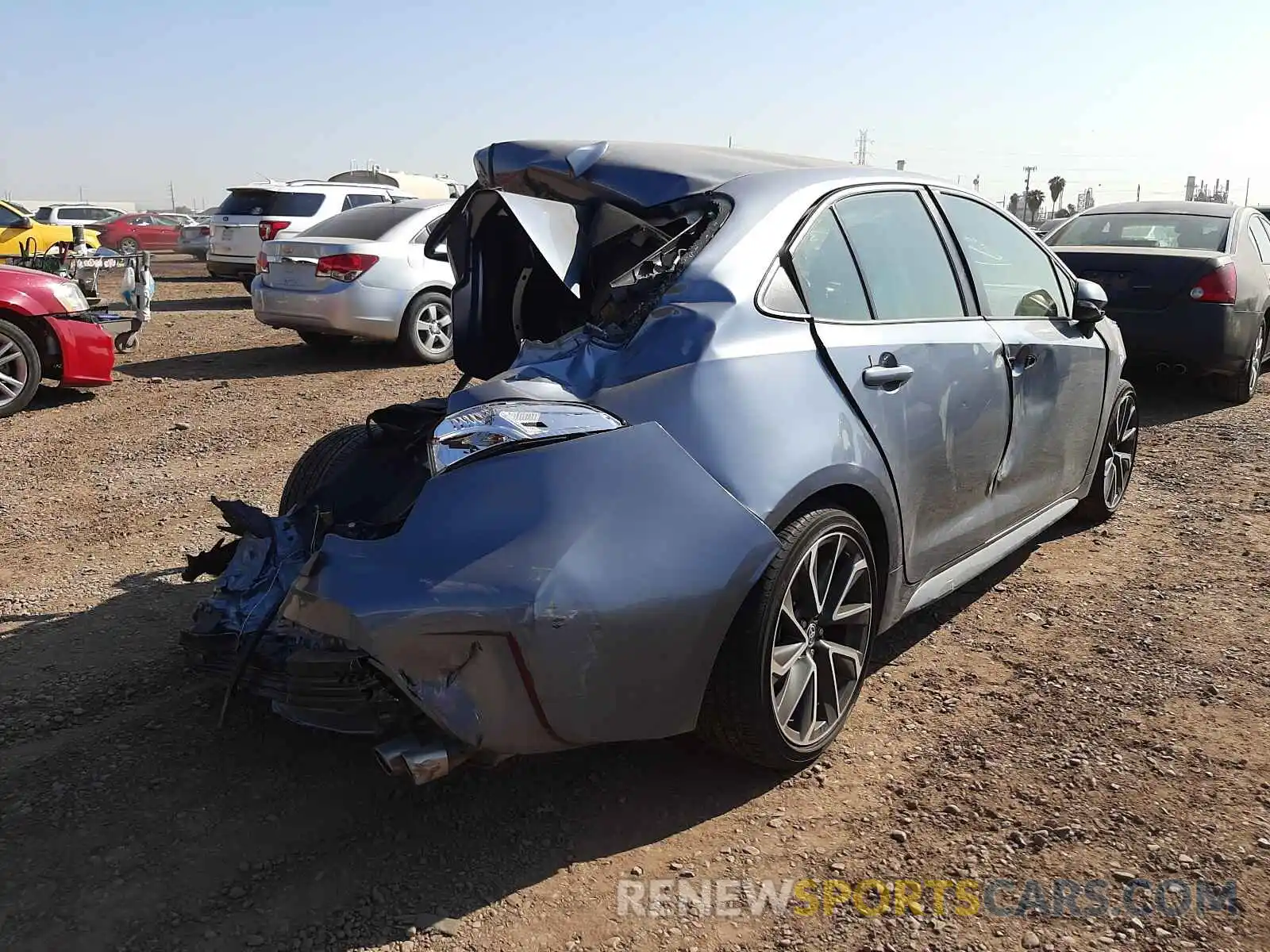 4 Photograph of a damaged car JTDS4RCE4LJ035051 TOYOTA COROLLA 2020