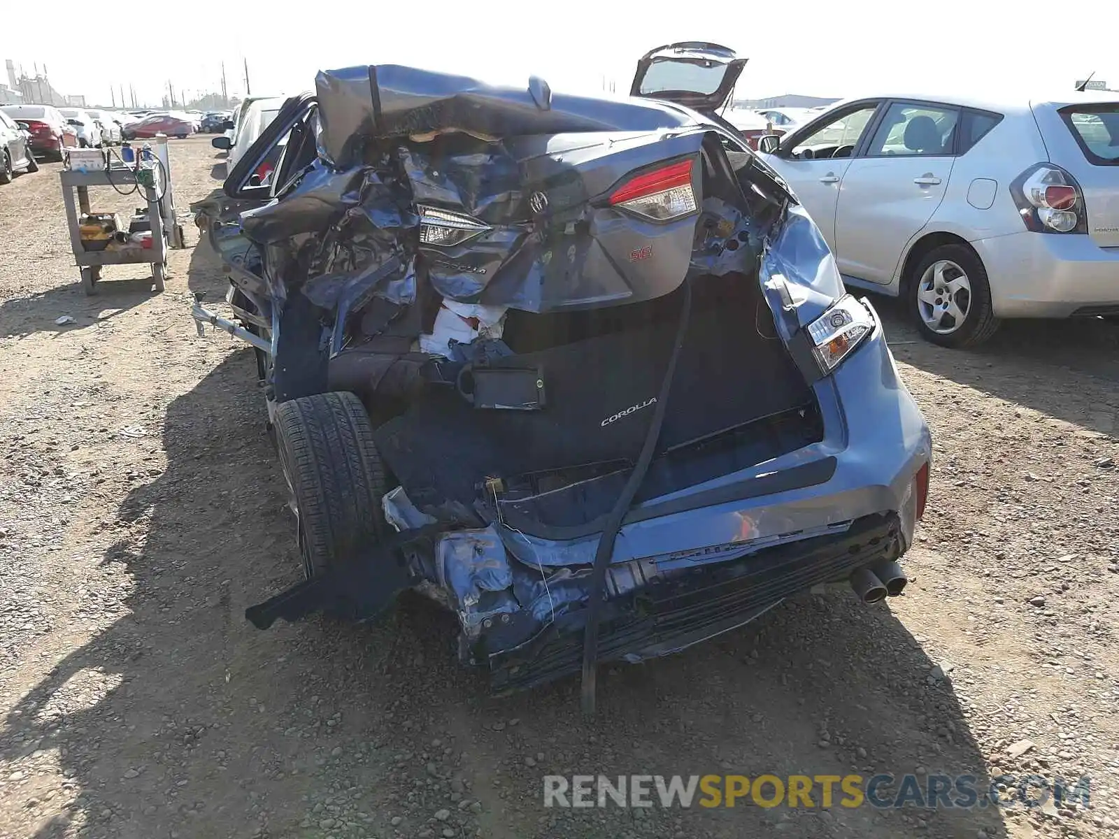 9 Photograph of a damaged car JTDS4RCE4LJ035051 TOYOTA COROLLA 2020