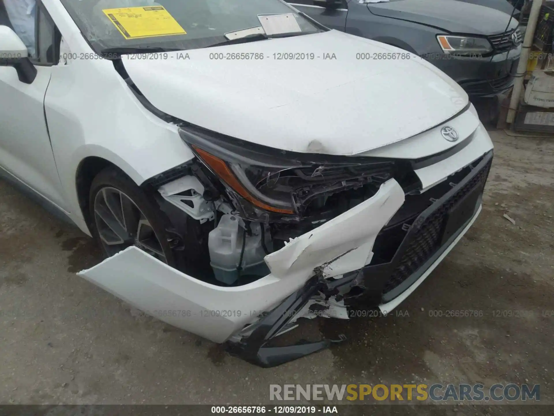 6 Photograph of a damaged car JTDS4RCE4LJ035583 TOYOTA COROLLA 2020