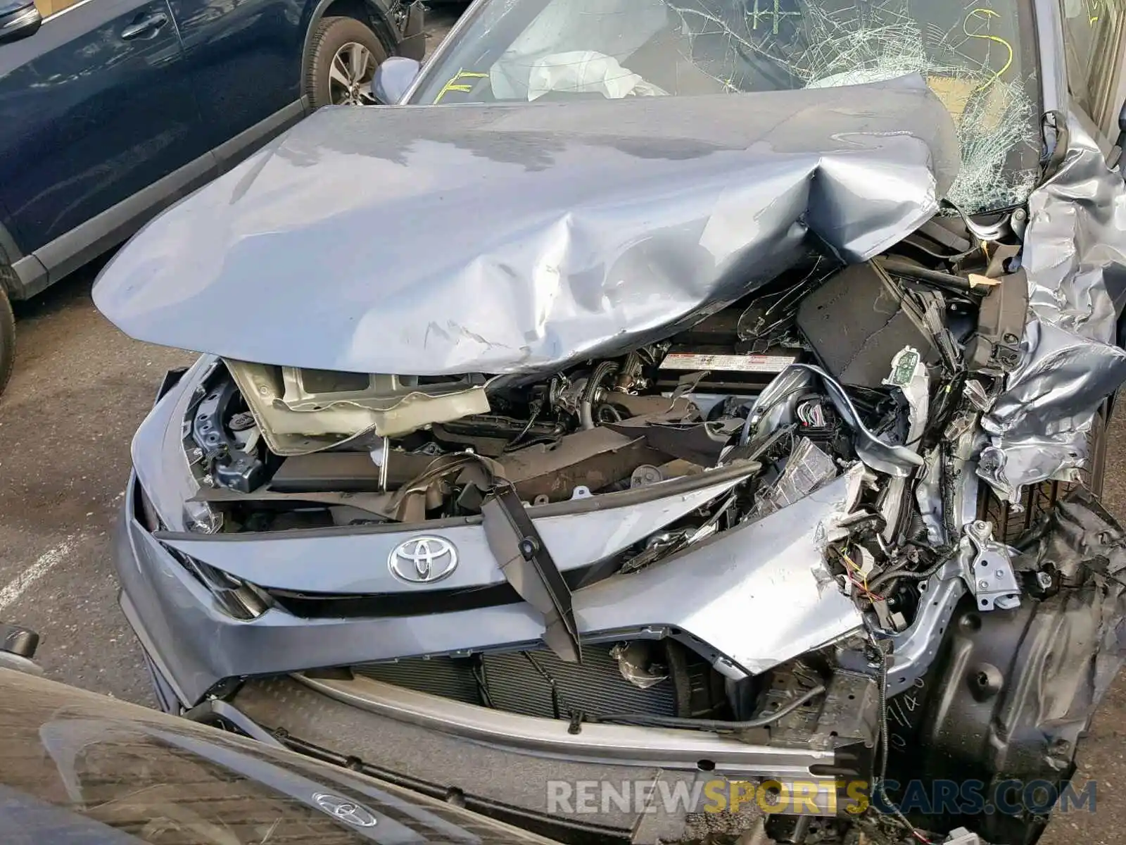 9 Photograph of a damaged car JTDS4RCE4LJ035714 TOYOTA COROLLA 2020