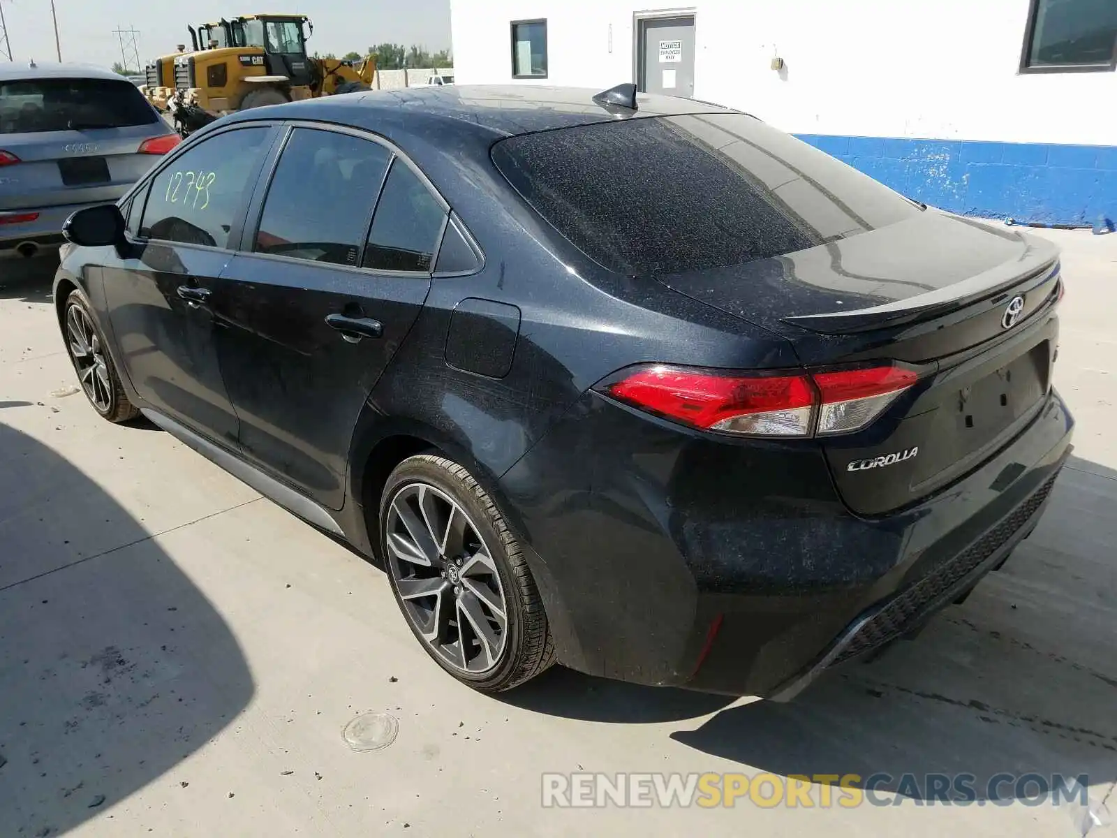 3 Photograph of a damaged car JTDS4RCE4LJ036054 TOYOTA COROLLA 2020